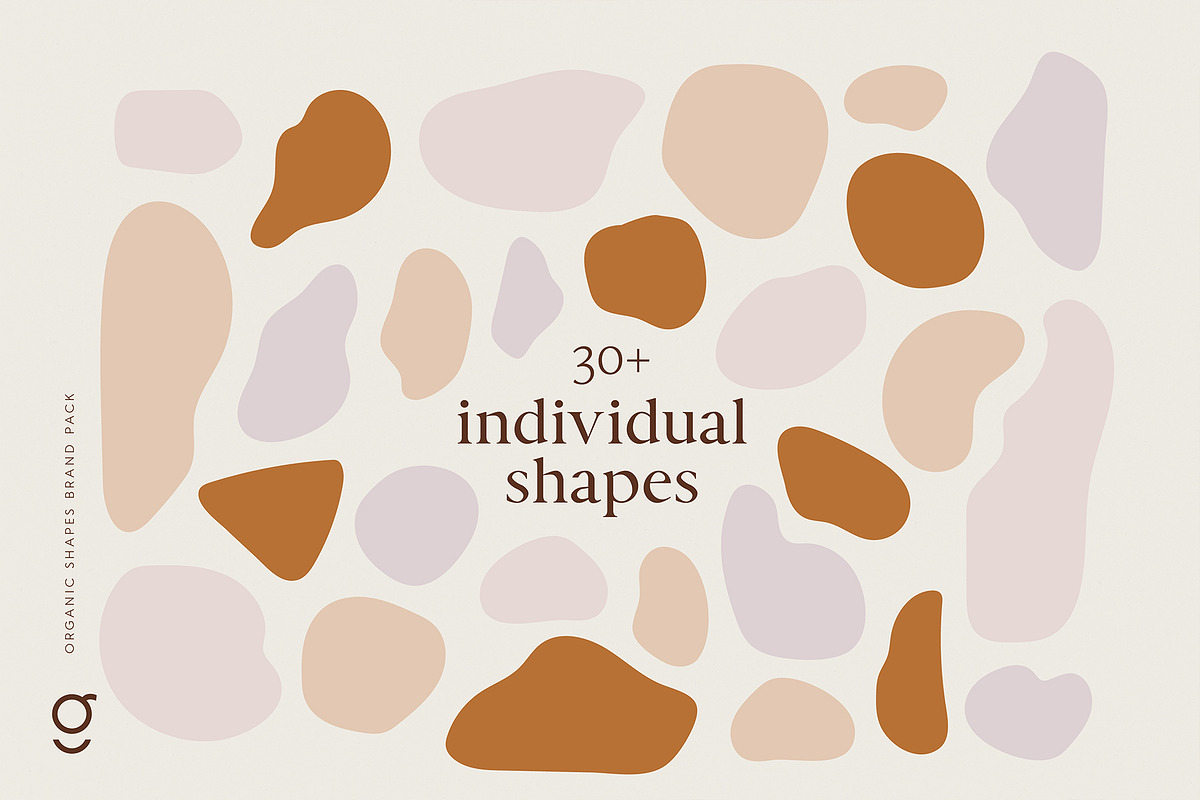 Organic Shapes Brand Pack, a Social Media Template by Galerie Design Studio (Photo 9 of 14)