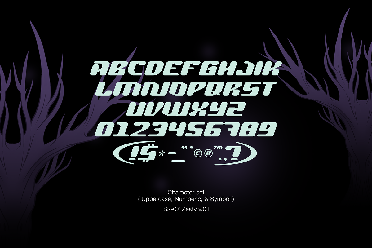 Zesty - Display font, a Font by Uncarving (Photo 2 of 9)