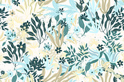 flat abstract floral concept, a Pattern Graphic by AAN Seamless Shop (Thumbnail 2 of 3)