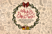 Merry Christmas, a Seasonal Illustration by Ink Stories (Thumbnail 1 of 25)