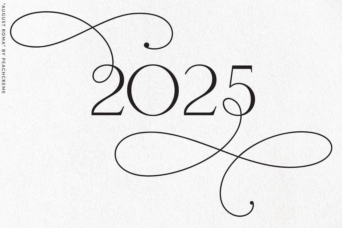 August Roma//Elegant Luxury Font Duo, a Handwritten Font by PeachCreme (Photo 20 of 43)