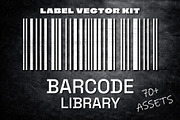 Industrial Barcode Kit, an Object Graphic by Le.nart (Thumbnail 1 of 5)