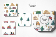 Watercolor travel bundle, summer set, a Person Illustration by LyubovZaytseva (Thumbnail 19 of 20)