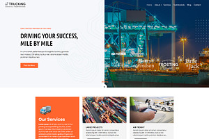 Trucking WordPress Theme