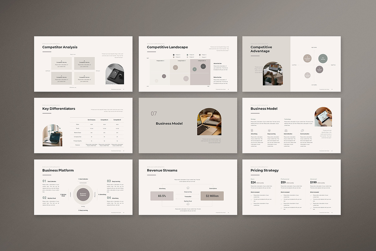 Startup Pitch Deck Presentation, a Presentation Template by CreativityForest (Photo 9 of 14)