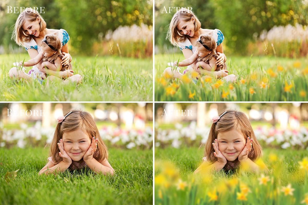 Daffodils Flowers photo overlays preview 3