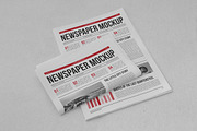 Newspaper Mock-up, an Advertising Mockup by Yogurt86 (Thumbnail 7 of 11)