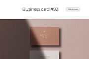 Business Card Mockup Template Bundle, a Business Card Template by PrintPixel (Thumbnail 13 of 104)