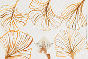 Ginkgo Leaf Watercolor Illustrations, a Seasonal Illustration by Fire Spark Studio (Thumbnail 4 of 8)