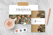 Tropical gold, a Decorative Illustration by handsketched (Thumbnail 2 of 15)