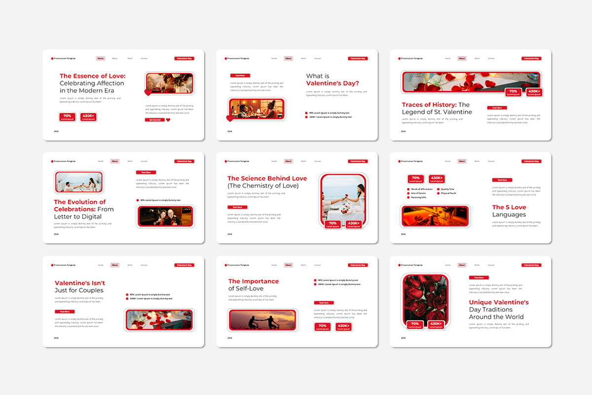 The Essence of Love Keynote Template, a Presentation Template by Iqsiart Studio (Photo 2 of 3)