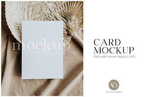 Card Mockup 5x7