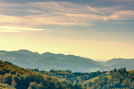 Autumn landscape stock photo containing autumn and beautiful