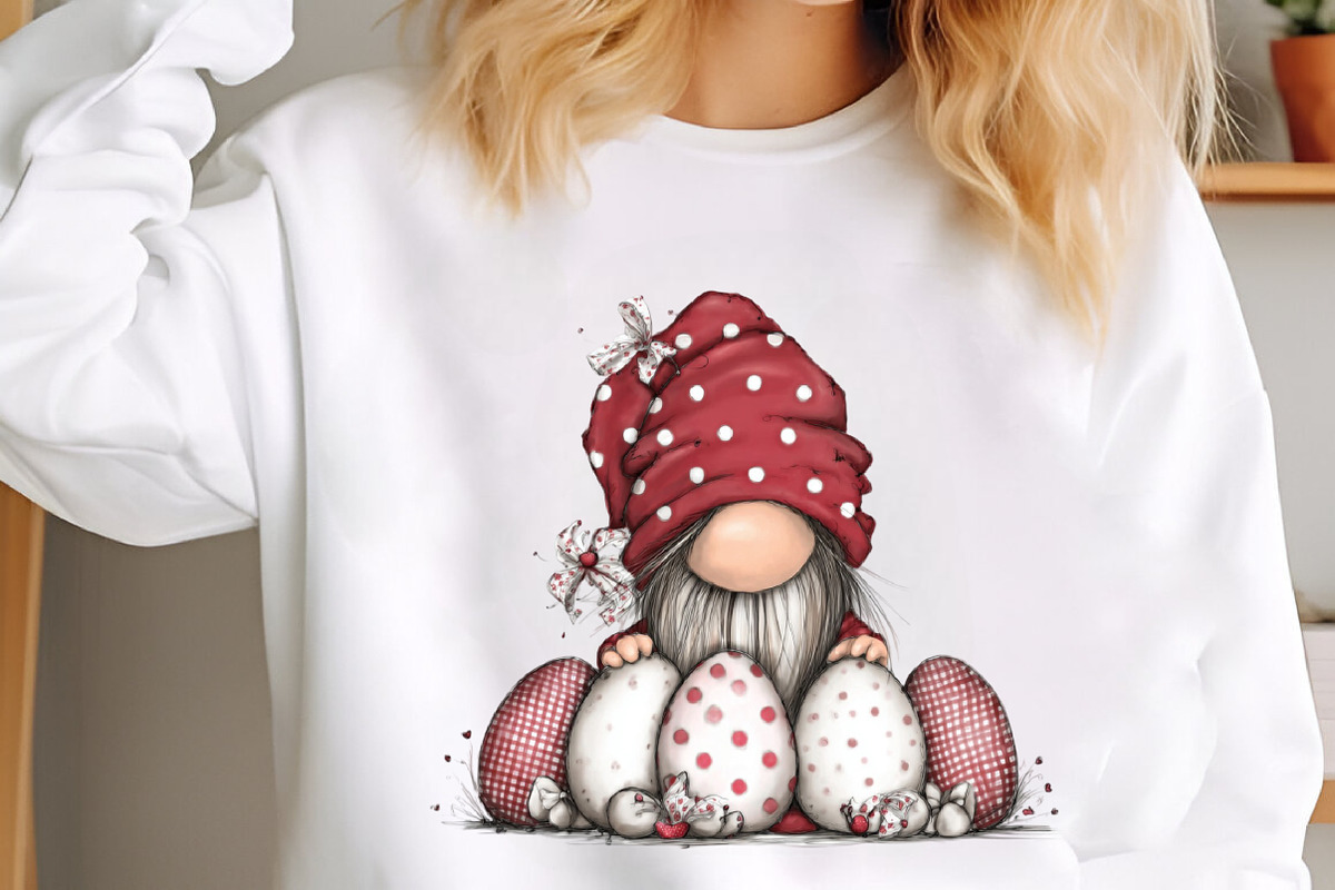 Whimsical Easter Gnome Clipart, an Illustration by designcity5 (Photo 3 of 5)