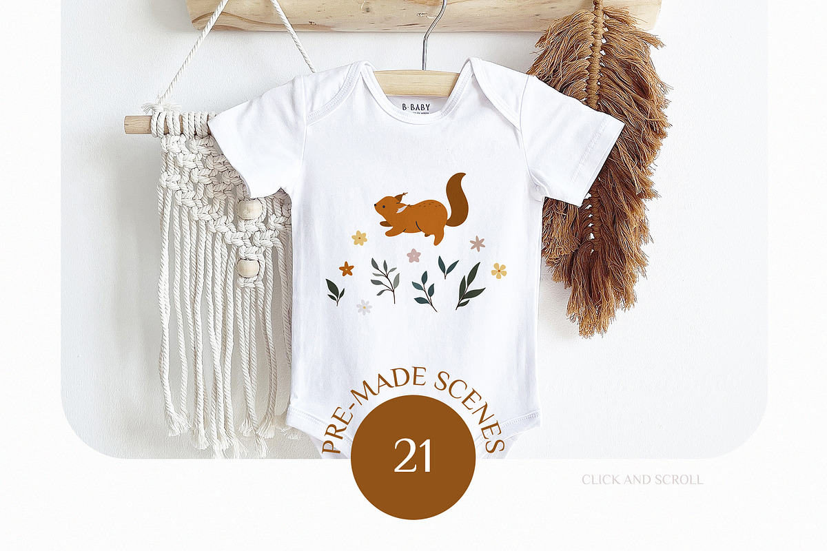 Welcome Baby Graphic Collection, an Animal Illustration by AlekseliArt (Photo 7 of 14)