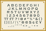 Cigarro - Display Typeface, a Serif Font by G.A.R.M. Company (Thumbnail 2 of 4)