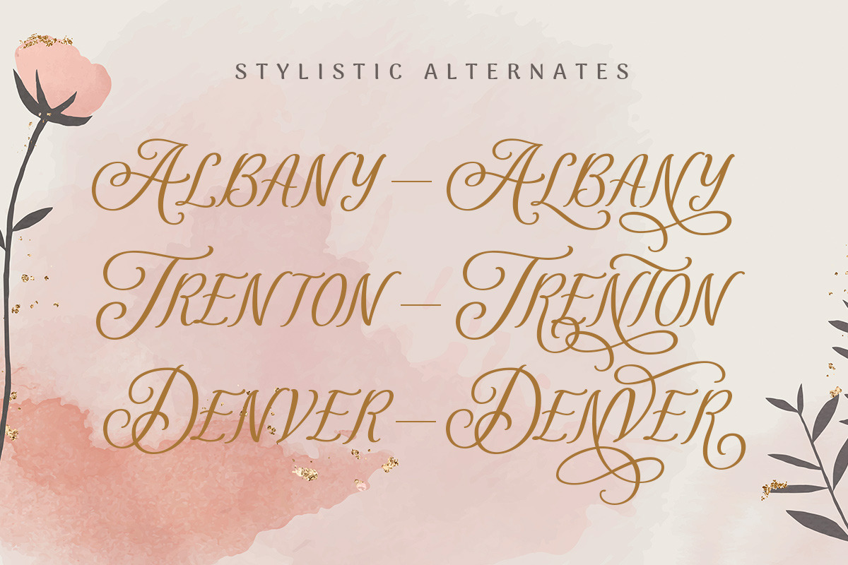 Revisella Typeface, a Script Font by Letterhend Studio (Photo 4 of 9)