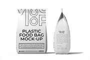 Plastic Food Packaging Bag Mockup, a Packaging Mockup by Ram Studio LLC (Thumbnail 9 of 14)
