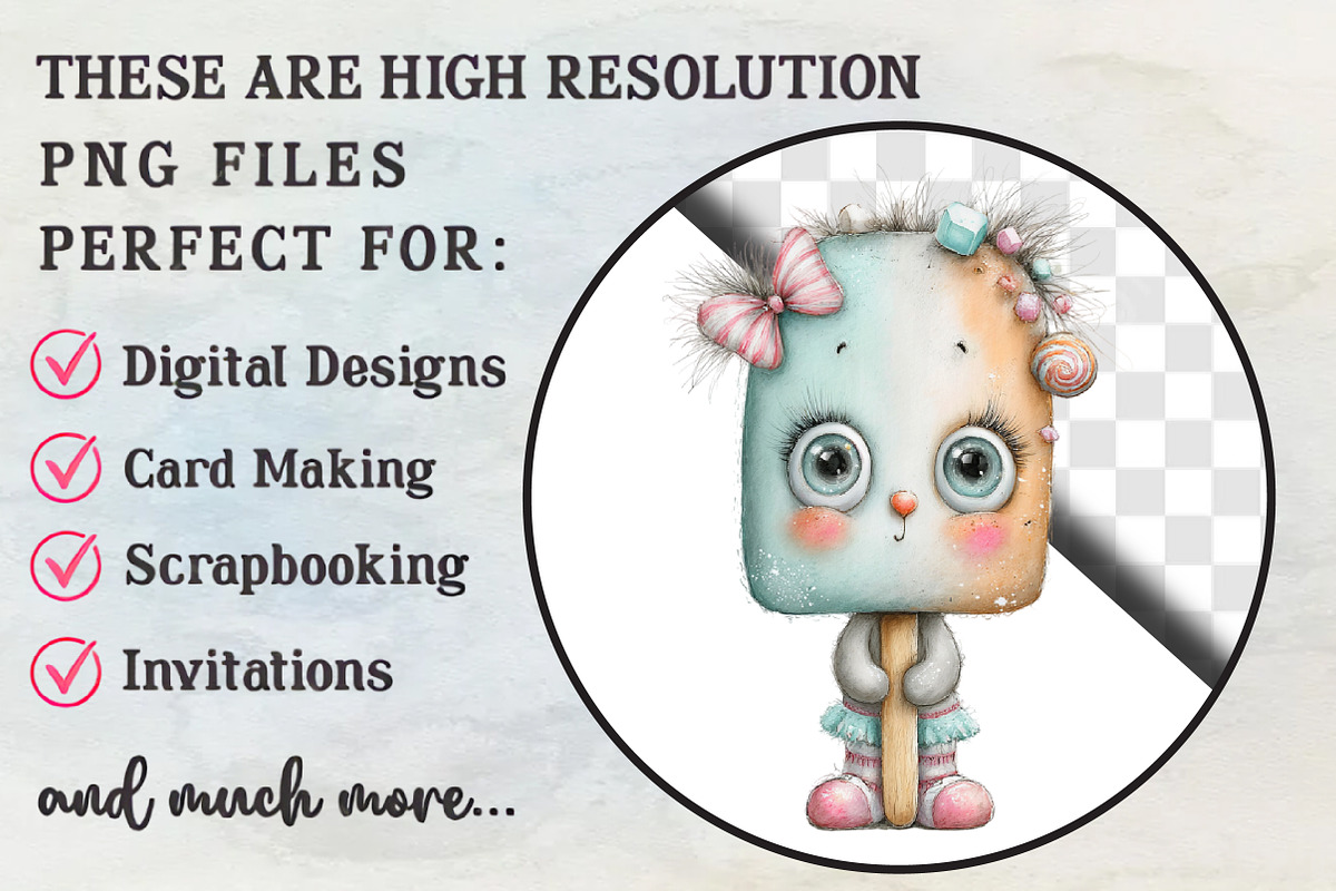 Christmas Popsicle Clipart, an Illustration by RobertsArt (Photo 6 of 7)