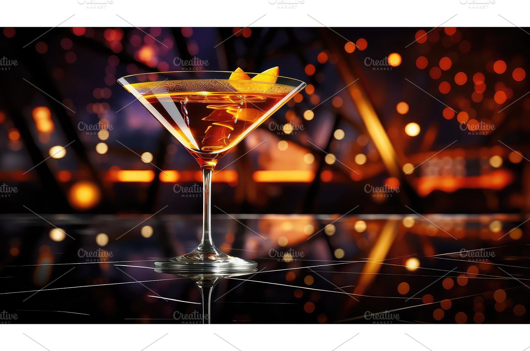 night nightlife cocktail drink, a Food & Drink Photo by pikepicture