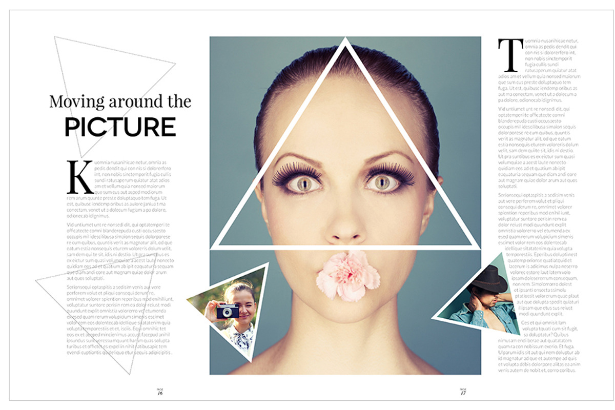 Magazine Template InDesign 10, a Magazine Template by Love Graphic Design (Photo 17 of 28)