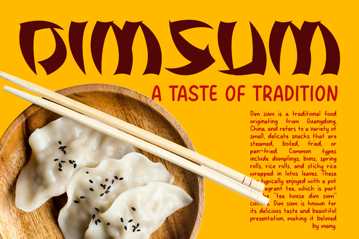 Jingjou - Chinese Display Typeface, a Handwritten Font by Pandeka Studio (Photo 4 of 9)
