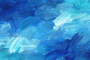 Vibrant blue textured background, a Photo by Pavel_design