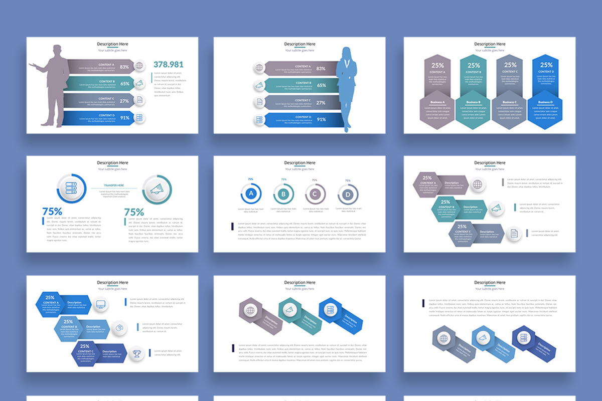 Premium Powerpoint Presentation, a Presentation Template by Graphicgo (Photo 8 of 11)