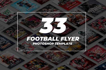 33 Football Flyer Template Bundle 2