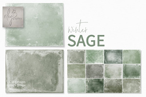 Winter Sage Textures, a Texture Graphic by rileyBgraphics