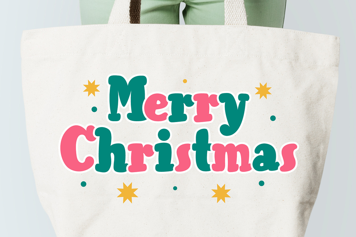 Merry Snowy Font, a Handwritten Font by KengGraphic (Photo 4 of 10)