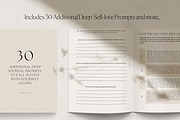 Self-love Journal Canva Template, a Presentation Template by HelloKarla (Thumbnail 4 of 7)