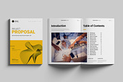 Project Proposal Template, a Brochure Template by GoldenGrid Studio (Thumbnail 2 of 10)