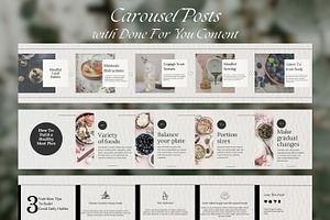 Nutrition Template Canva