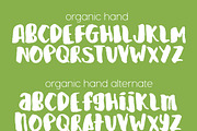 Organic Hand Font Trio, a Handwritten Font by Jodi Van der Kruik (Thumbnail 4 of 9)