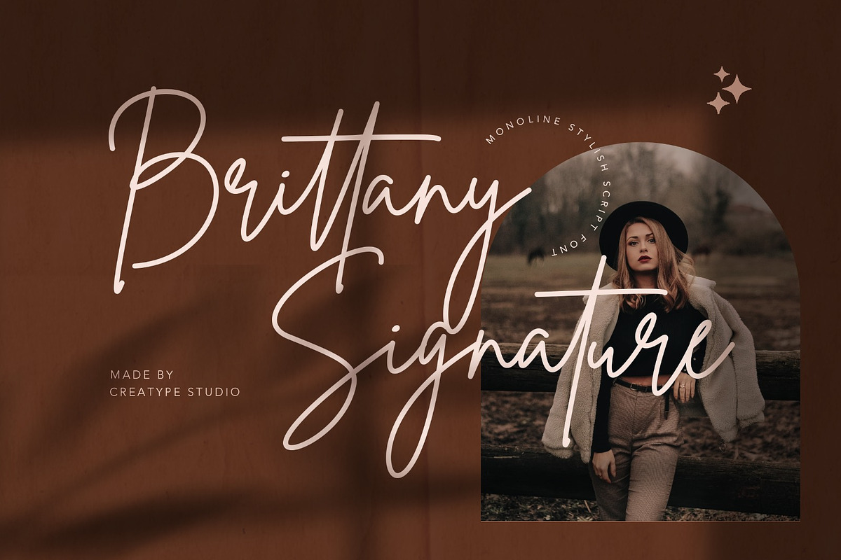 Brittany Signature Script, a Script Font by Creatype Studio (Photo 1 of 15)