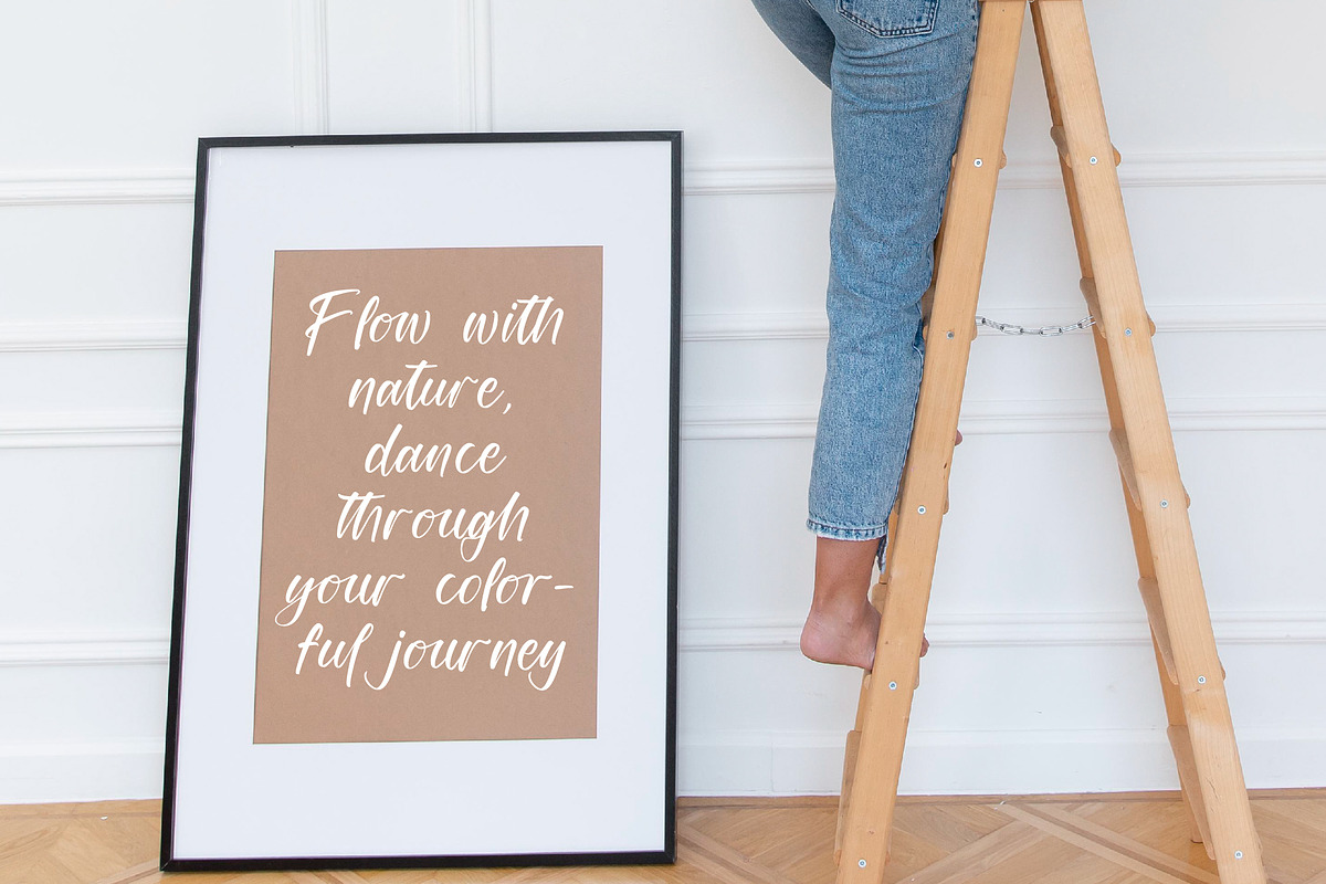 Capitals Highland New Handwritten, a Script Font by stylishtype.co (Photo 2 of 20)