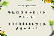Gulons Edge - Beautiful Display Font, a Sans Serif Font by Ekahermawan (Thumbnail 14 of 15)