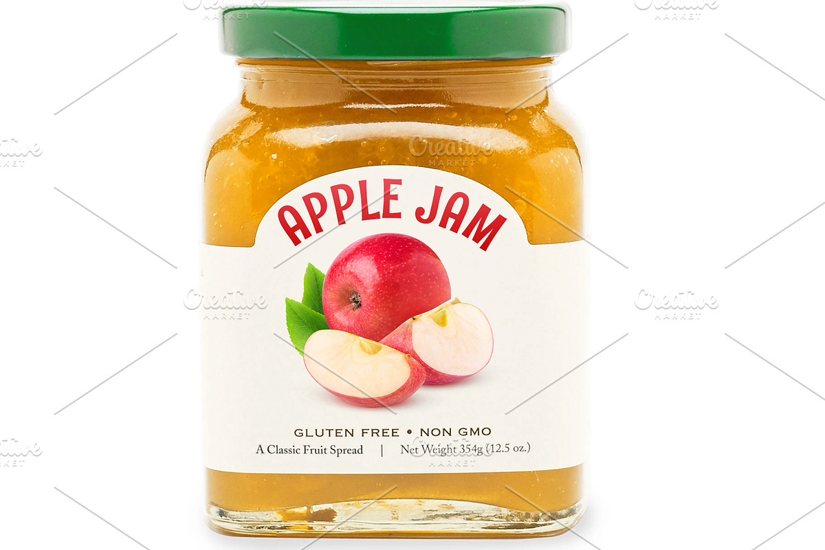 Cut red apples, an Object Graphic by Fruits+Veggies (Photo 6 of 6)
