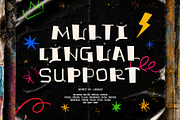 AGERY – Playful Display Font, a Blackletter Font by chekart (Thumbnail 8 of 10)