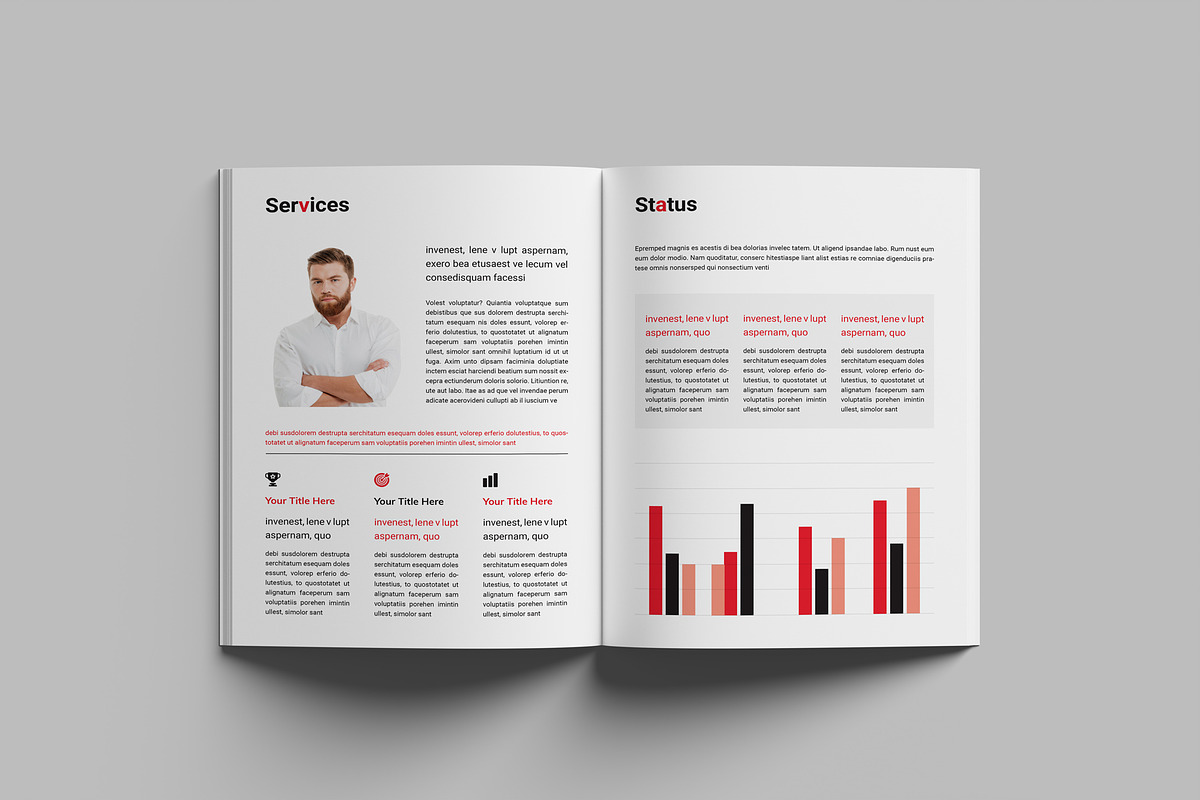 White Paper Template, a Brochure Template by Art Design Shop (Photo 4 of 10)