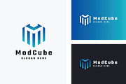 Mode Cube Letter M Logo, a Branding & Logo Template by Design_Planet (Thumbnail 1 of 5)