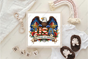 USA 250th Anniversary Patriotic Png, an Illustration by CraftArtStudio (Thumbnail 4 of 4)