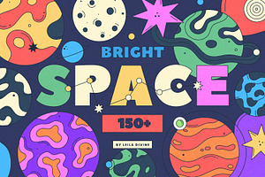 Bright Space - Clipart Collection