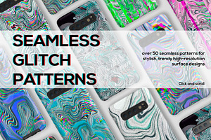 SEAMLESS GLITCH PATTERNS