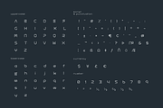 Earon Futuristic Tech Font, a Sans Serif Font by baqoos (Thumbnail 8 of 8)