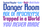 Sentinel - bold comic book logo font, a Handwritten Font by Comicraft Fonts (Thumbnail 2 of 8)