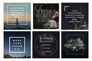 100 Multipurpose Instagram Templates, a Social Media Template by eamejia (Thumbnail 16 of 17)