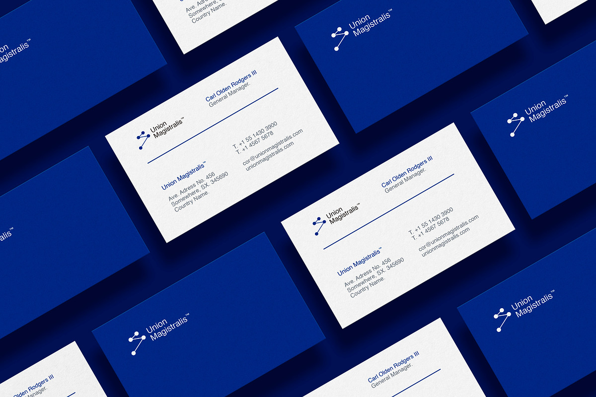 Business cards Template: U.Magistral, a Business Card Template by Srg® (Photo 2 of 4)