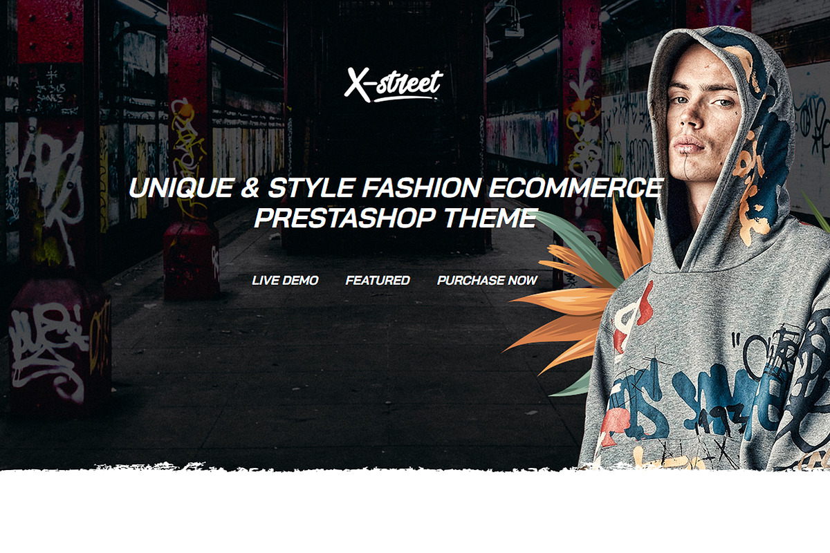 Leo Xstreet - Street Style Fashion, a Bootstrap Template by apollotheme (Photo 1 of 7)